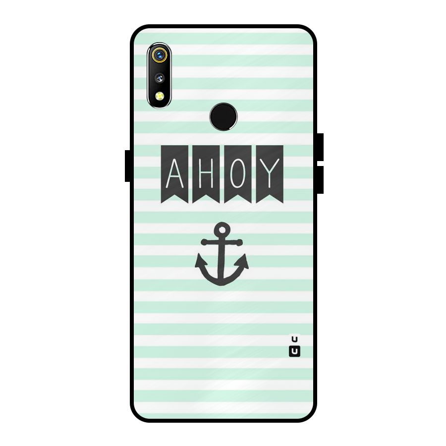 Ahoy Sailor Metal Back Case for Realme 3