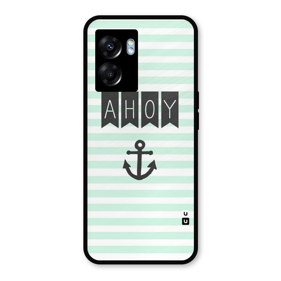 Ahoy Sailor Metal Back Case for Realme Narzo 50 5G