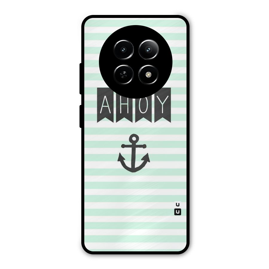 Ahoy Sailor Metal Back Case for Realme Narzo 70x 5G