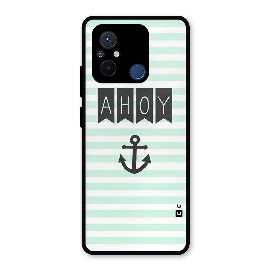 Ahoy Sailor Metal Back Case for Redmi 12C