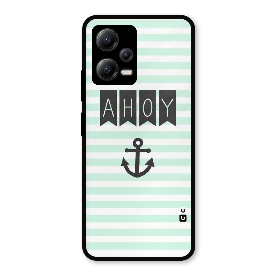 Ahoy Sailor Metal Back Case for Redmi Note 12 5G