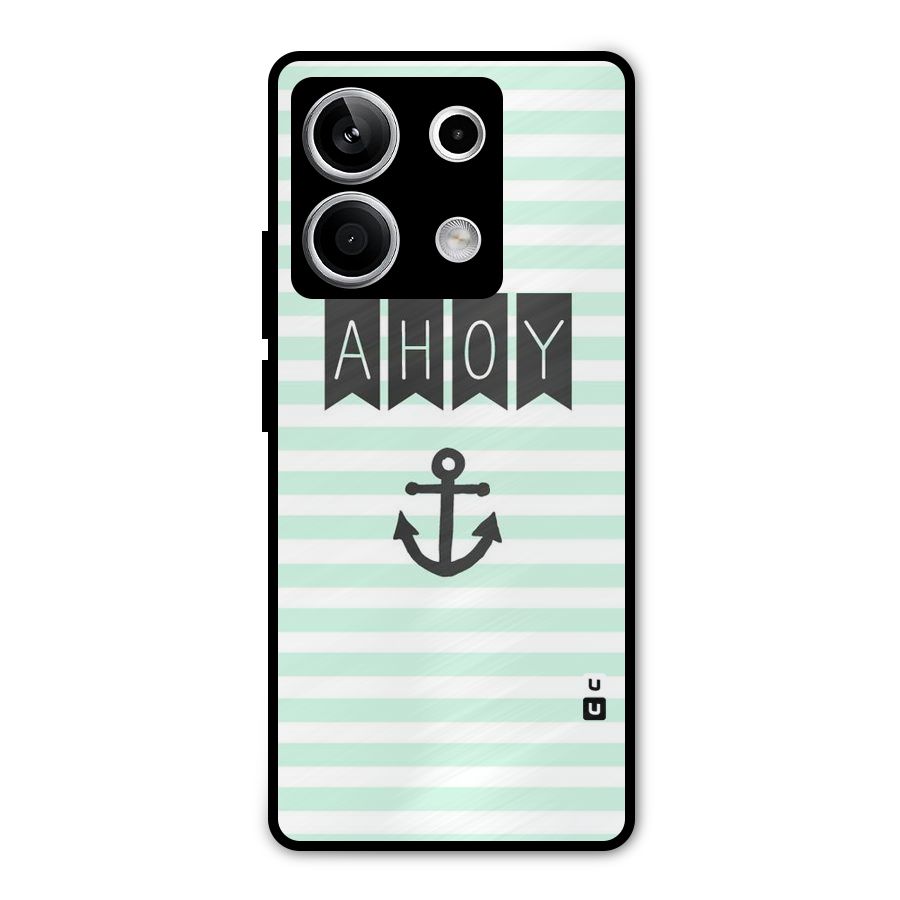 Ahoy Sailor Metal Back Case for Redmi Note 13 5G