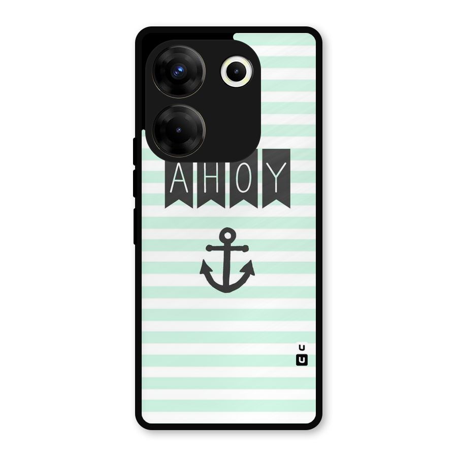 Ahoy Sailor Metal Back Case for Tecno Camon 20