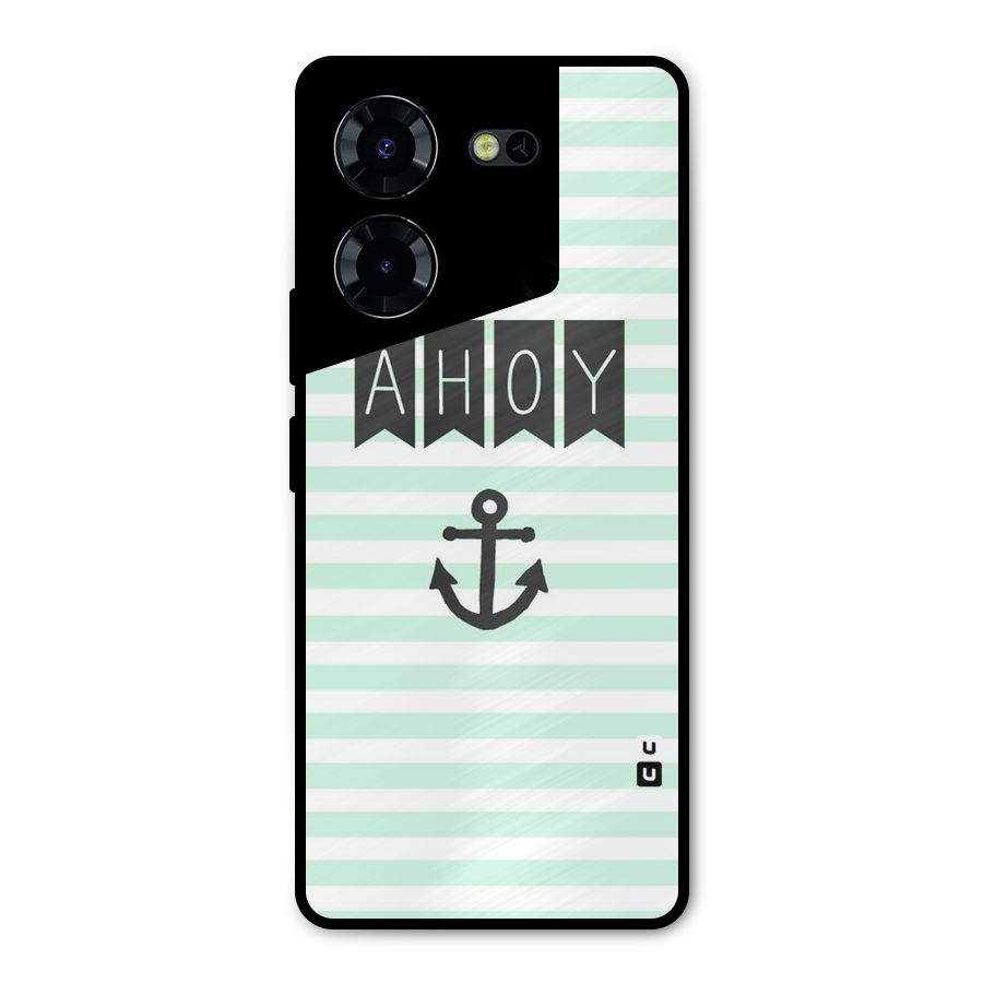 Ahoy Sailor Metal Back Case for Tecno Pova 5 Pro 5G