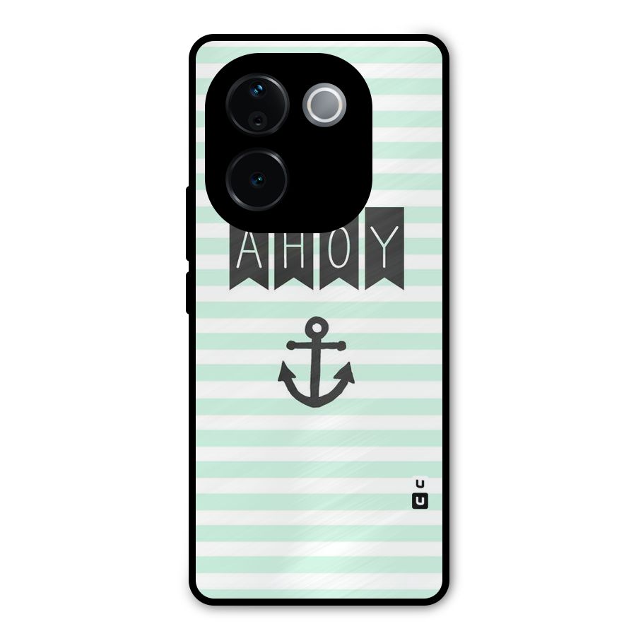 Ahoy Sailor Metal Back Case for Vivo T3 Pro