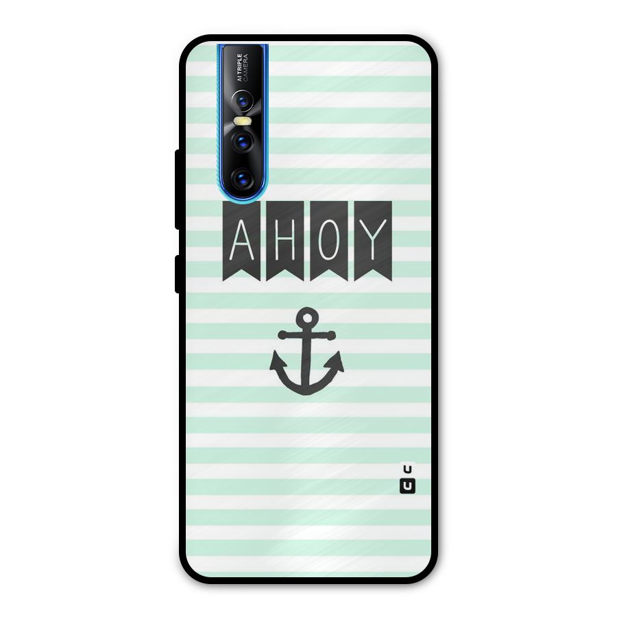 Ahoy Sailor Metal Back Case for Vivo V15 Pro