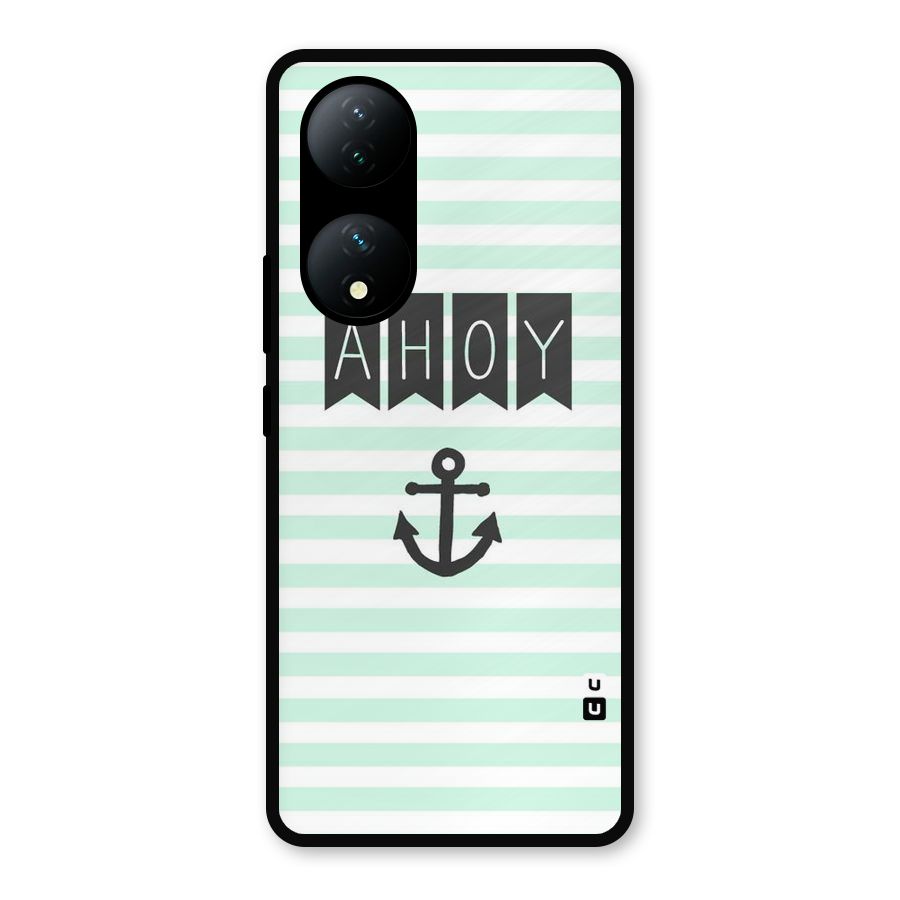 Ahoy Sailor Metal Back Case for Vivo Y100a