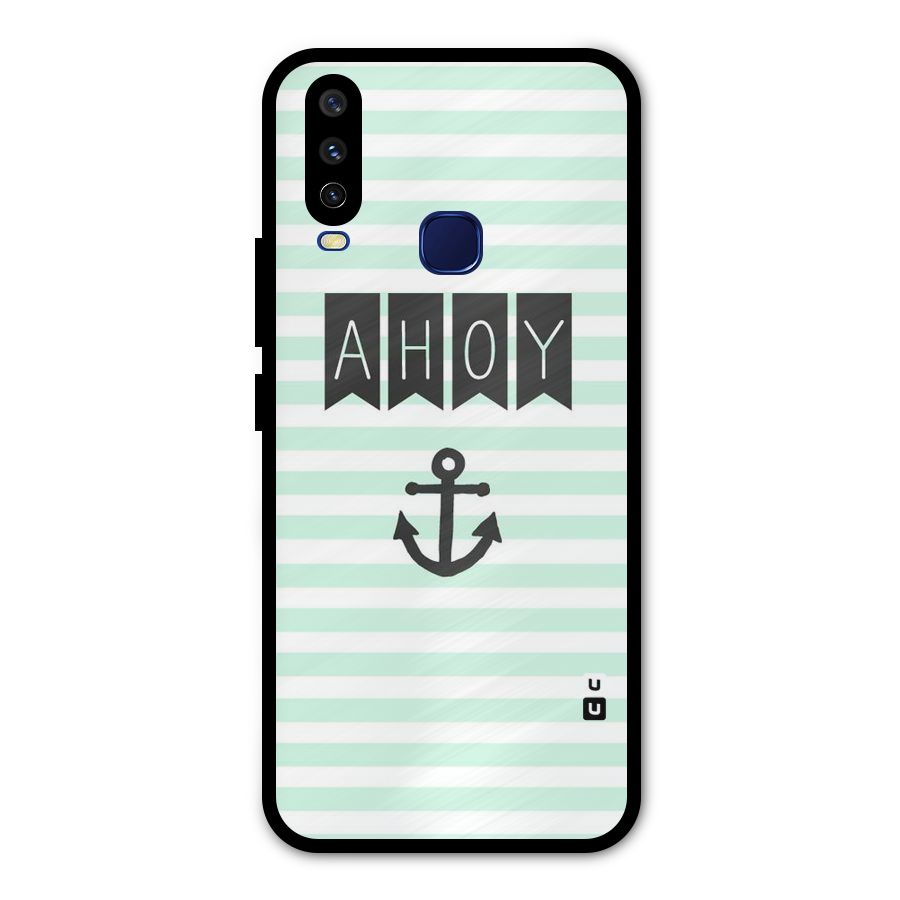 Ahoy Sailor Metal Back Case for Vivo Y12