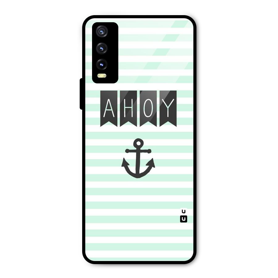 Ahoy Sailor Metal Back Case for Vivo Y20