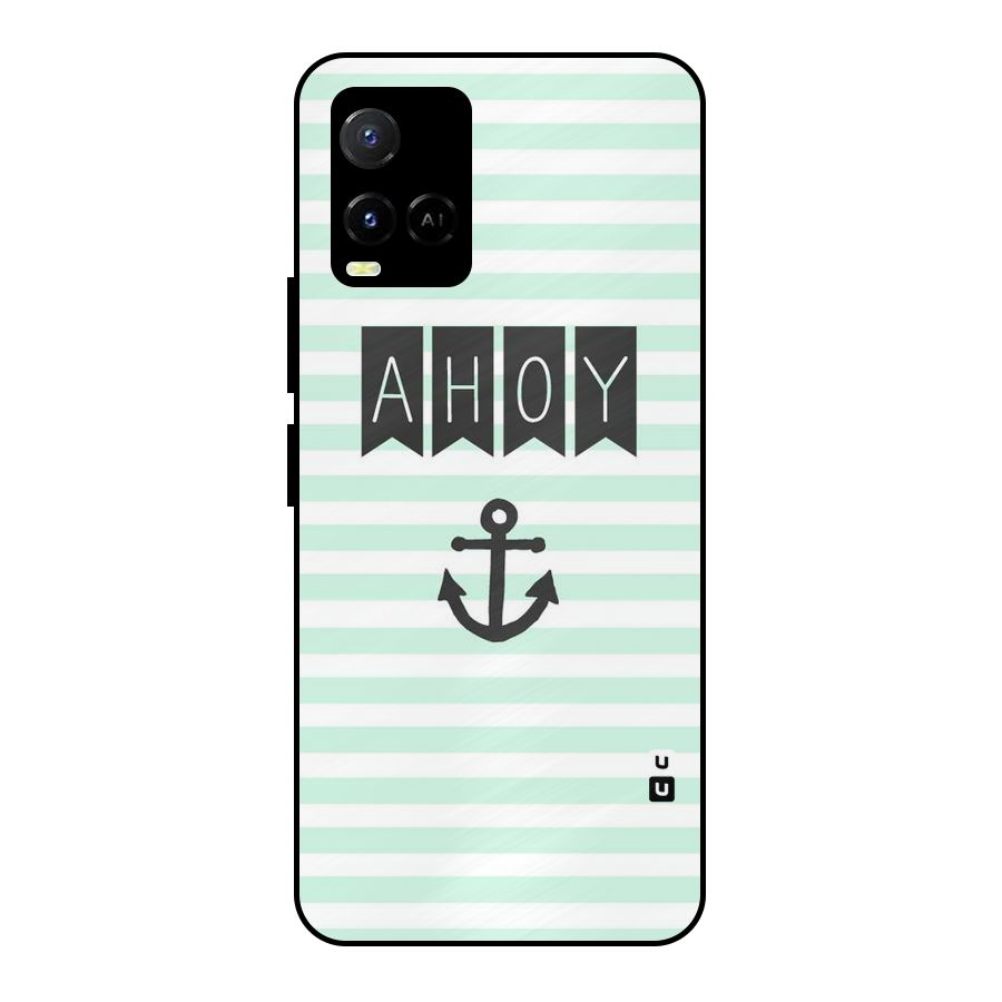 Ahoy Sailor Metal Back Case for Vivo Y21T
