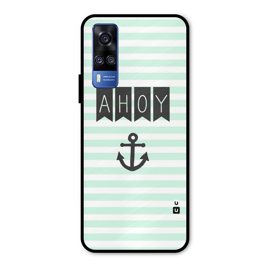 Ahoy Sailor Metal Back Case for Vivo Y31