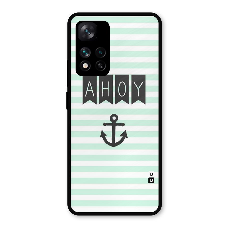Ahoy Sailor Metal Back Case for Xiaomi 11i Hypercharge 5G