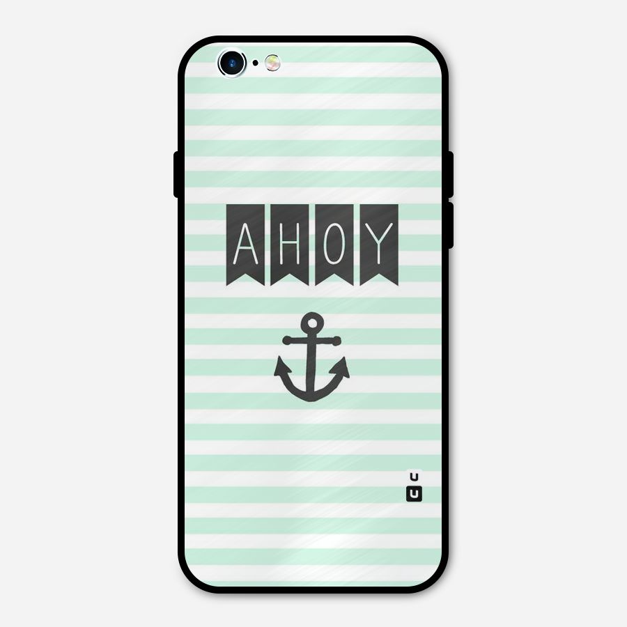 Ahoy Sailor Metal Back Case for iPhone 6 6s