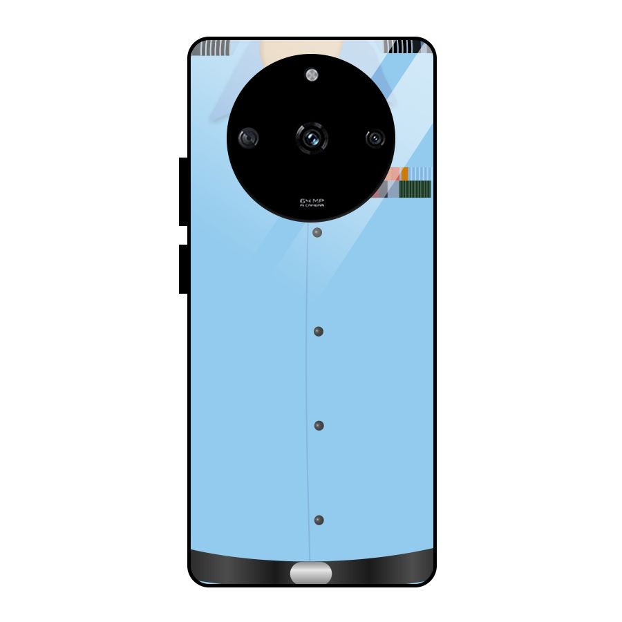 Air Force Uniform Glass Back Case for Realme Narzo 60 5G
