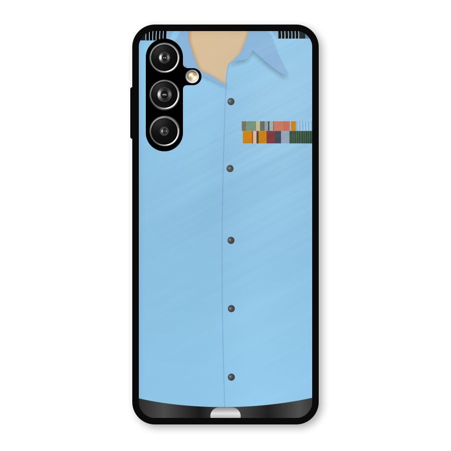 Air Force Uniform Metal Back Case for Galaxy F54