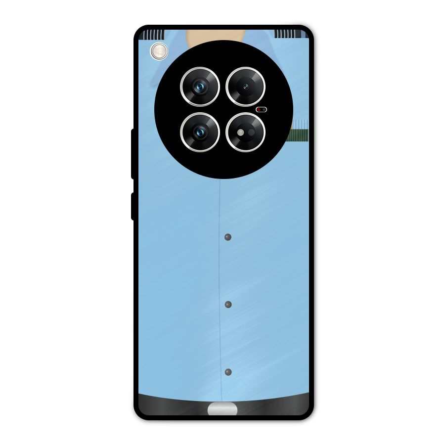 Air Force Uniform Metal Back Case for Infinix Zero 40 5G