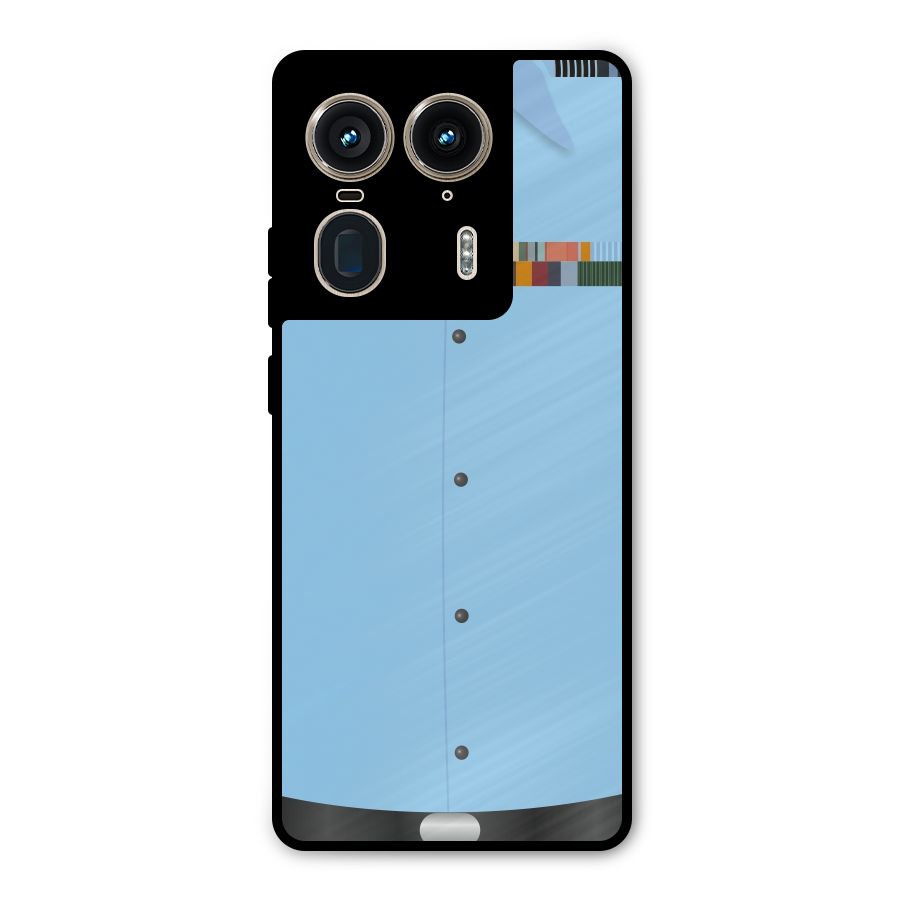 Air Force Uniform Metal Back Case for Motorola Edge 50 Ultra