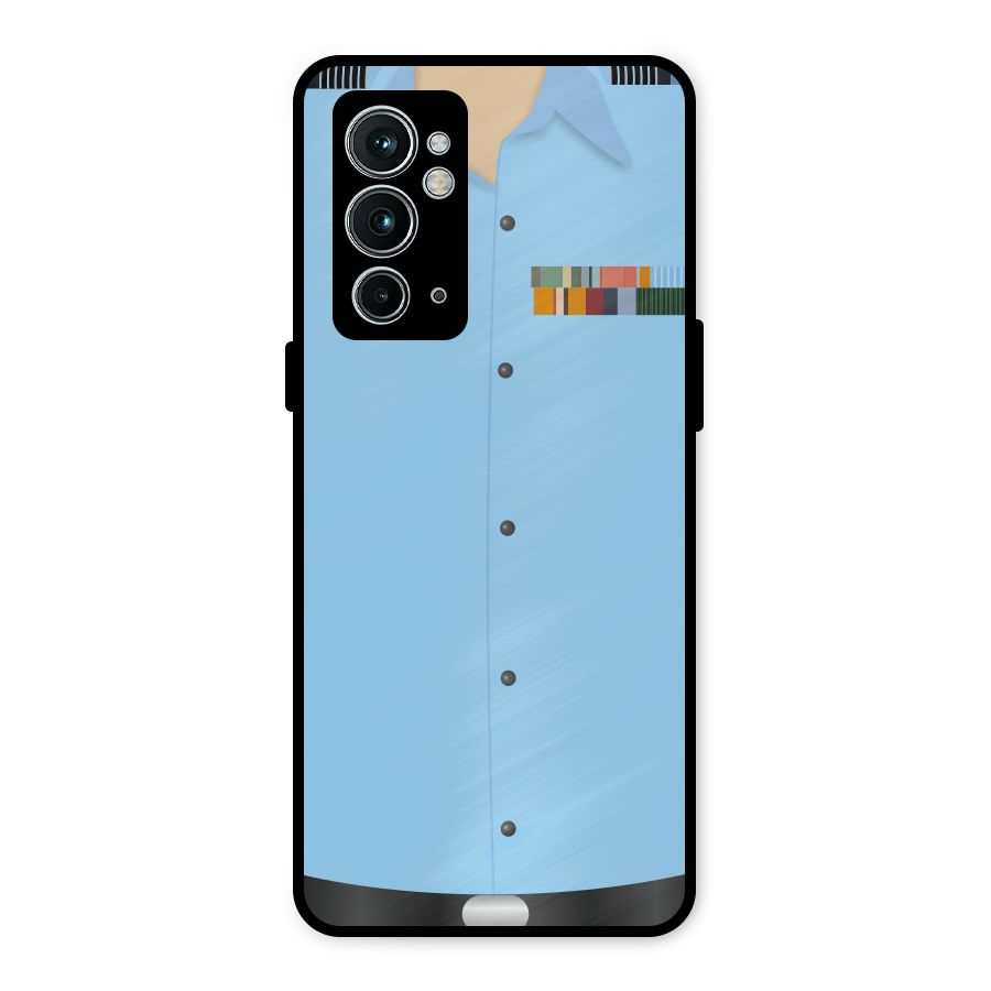 Air Force Uniform Metal Back Case for OnePlus 9RT 5G