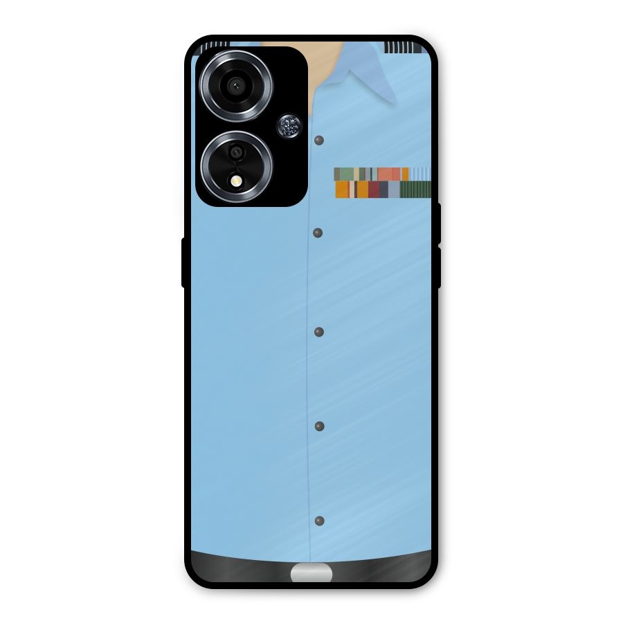 Air Force Uniform Metal Back Case for Oppo A59