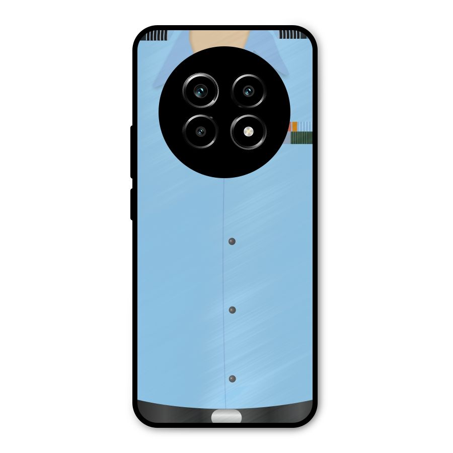 Air Force Uniform Metal Back Case for Realme 13 Pro