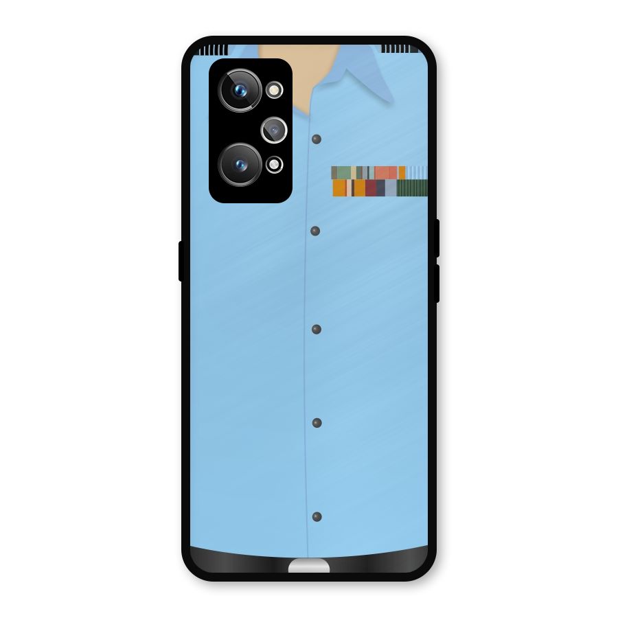 Air Force Uniform Metal Back Case for Realme GT Neo2