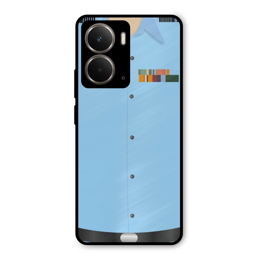 Air Force Uniform Metal Back Case for Realme P3