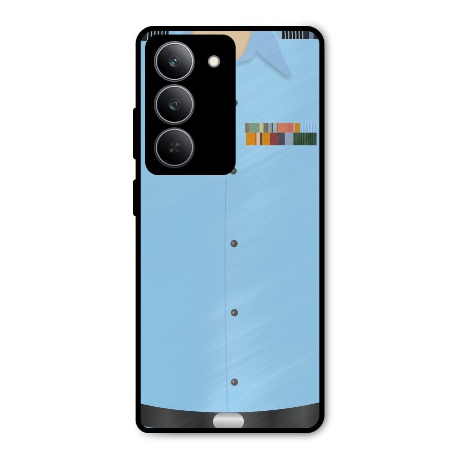 Air Force Uniform Metal Back Case for Realme P3x