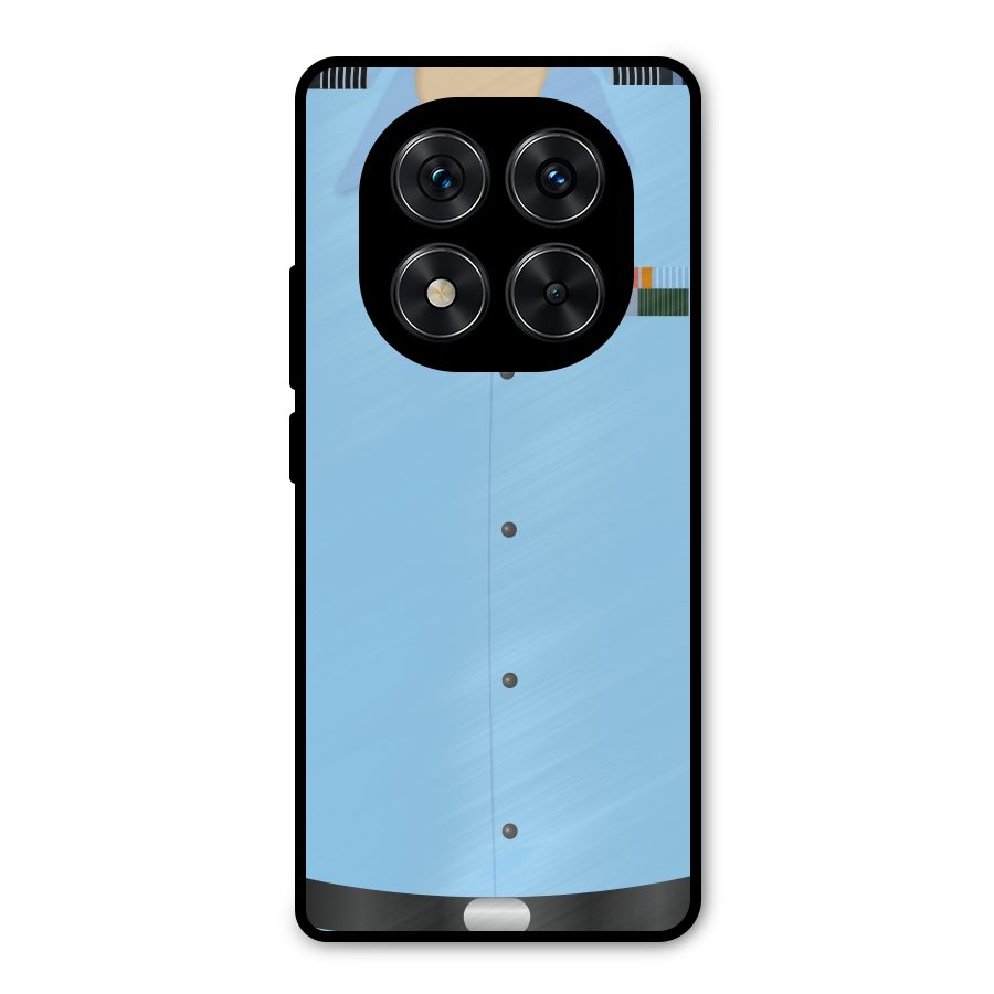 Air Force Uniform Metal Back Case for Redmi Note 14 Pro 5G