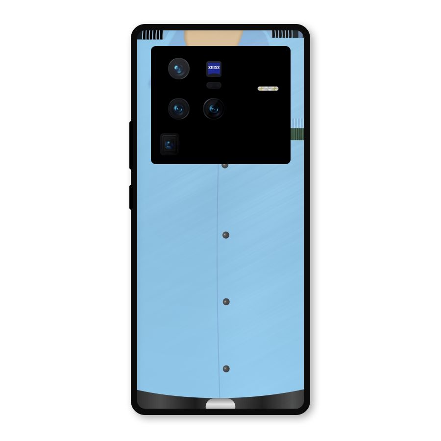 Air Force Uniform Metal Back Case for Vivo X80 Pro