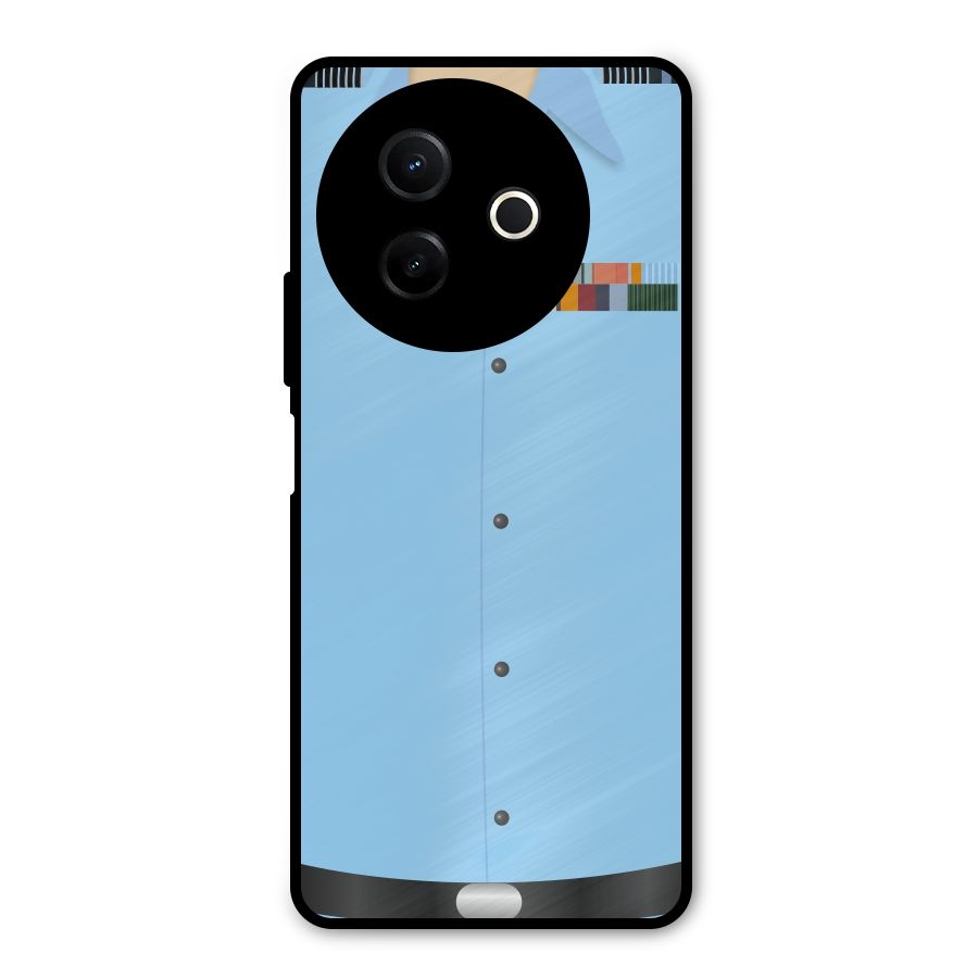 Air Force Uniform Metal Back Case for Vivo Y39