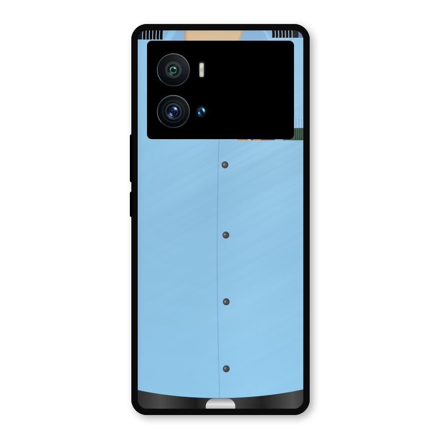 Air Force Uniform Metal Back Case for iQOO 9 Pro