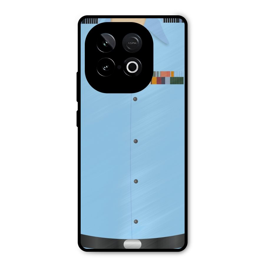 Air Force Uniform Metal Back Case for iQOO Neo 10