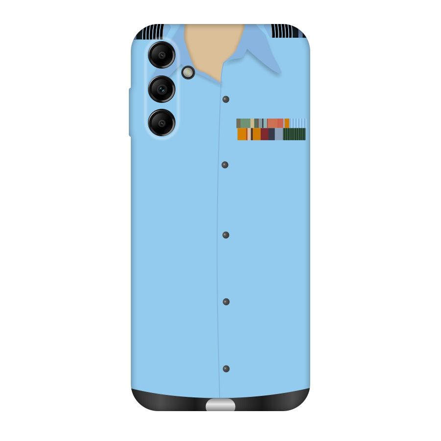 Air Force Uniform Original Polycarbonate Back Case for Galaxy A14 5G