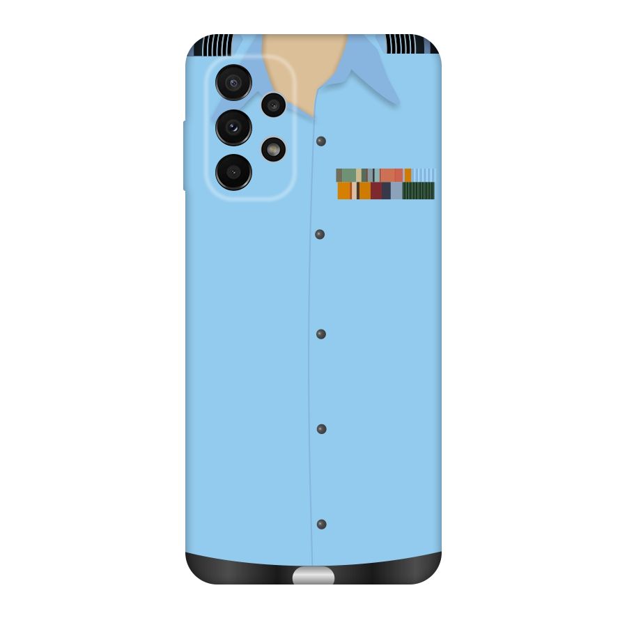 Air Force Uniform Original Polycarbonate Back Case for Galaxy A23