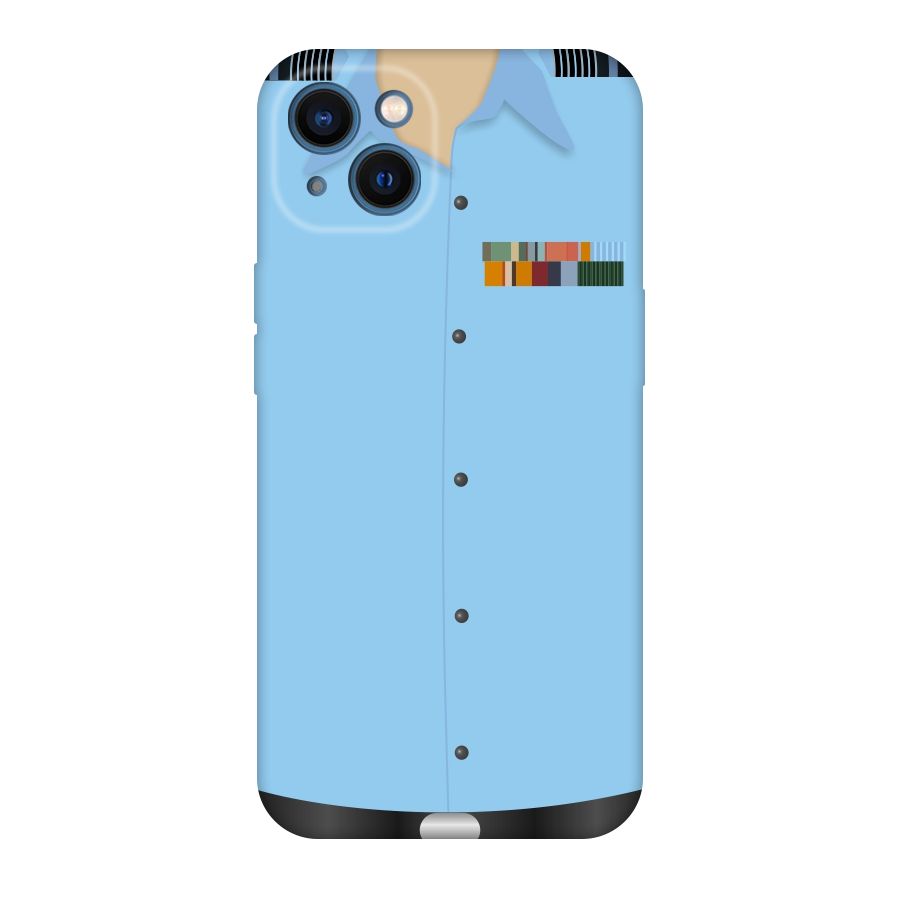 Air Force Uniform Original Polycarbonate Back Case for iPhone 13