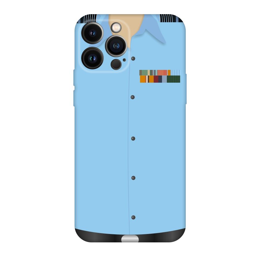 Air Force Uniform Original Polycarbonate Back Case for iPhone 13 Pro Max