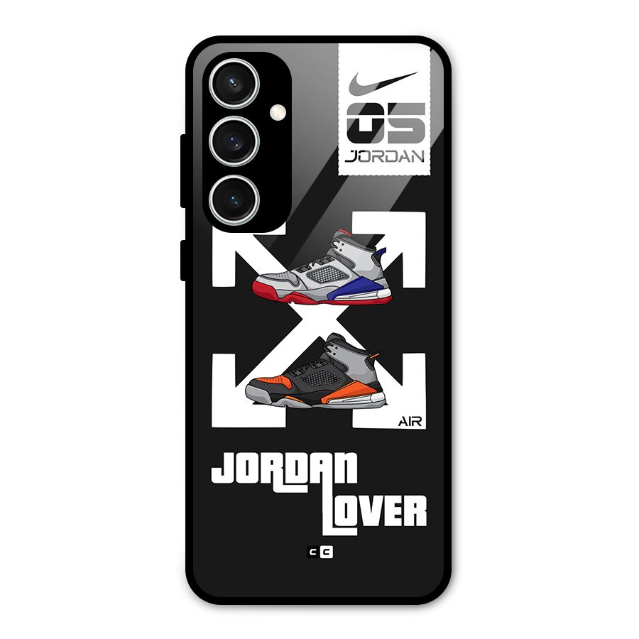 Air Shoe Lover Glass Back Case for Galaxy S23 FE