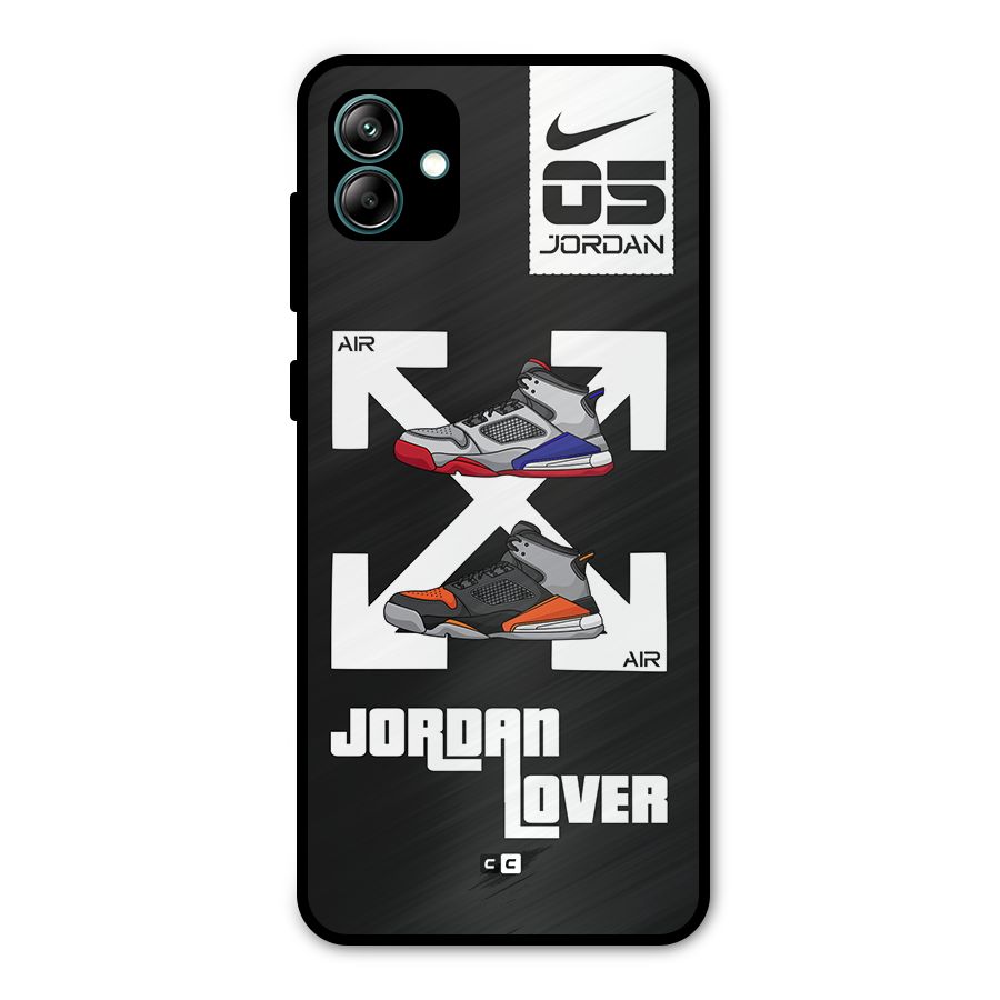 Air Shoe Lover Metal Back Case for Galaxy A04