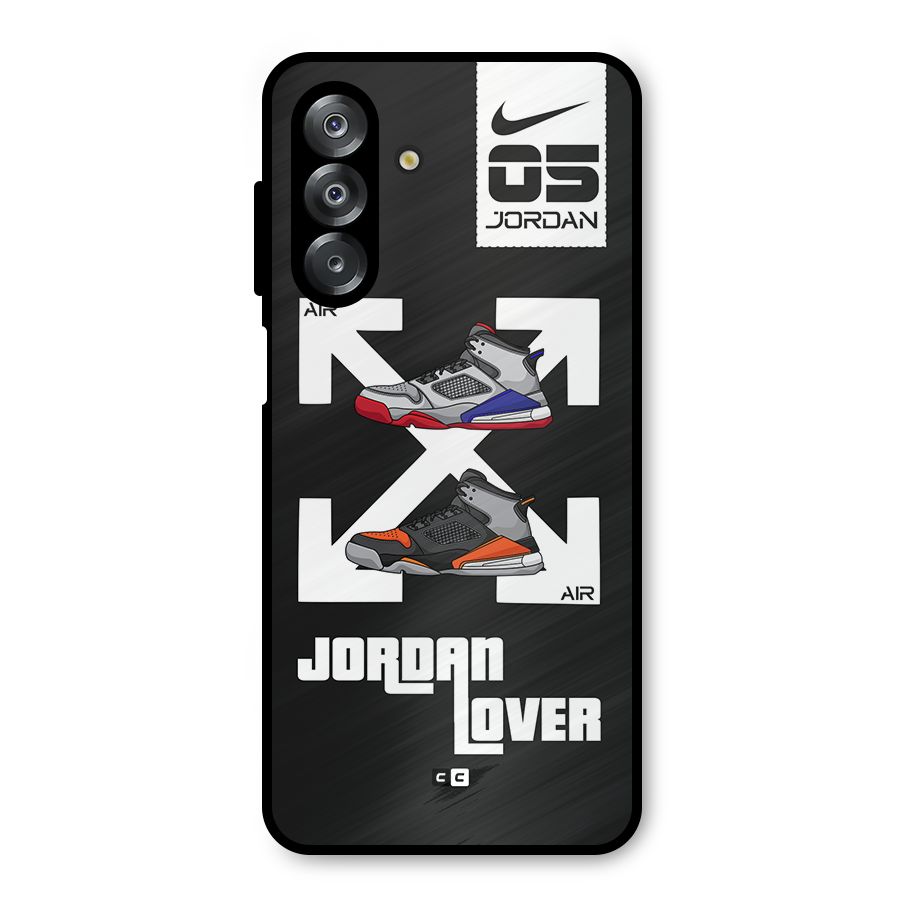Air Shoe Lover Metal Back Case for Galaxy A26