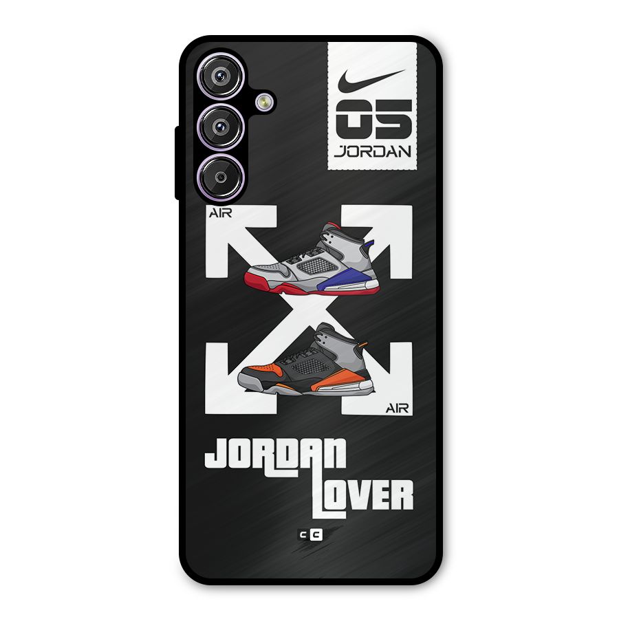Air Shoe Lover Metal Back Case for Galaxy M15