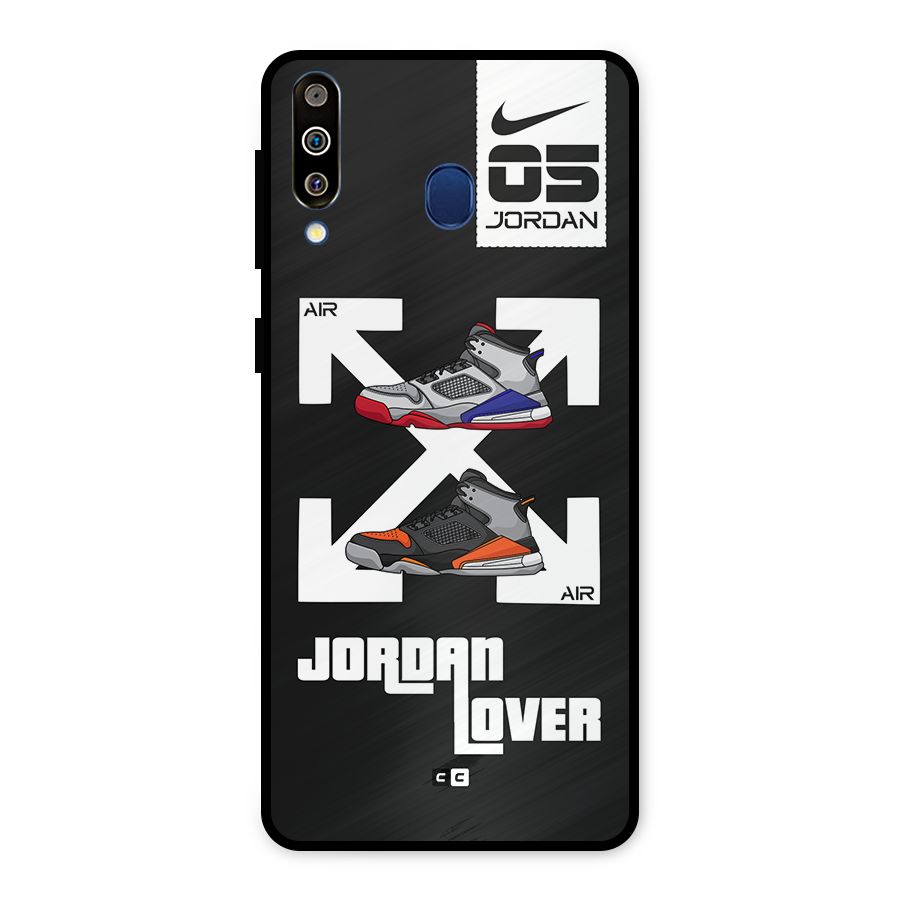 Air Shoe Lover Metal Back Case for Galaxy M30