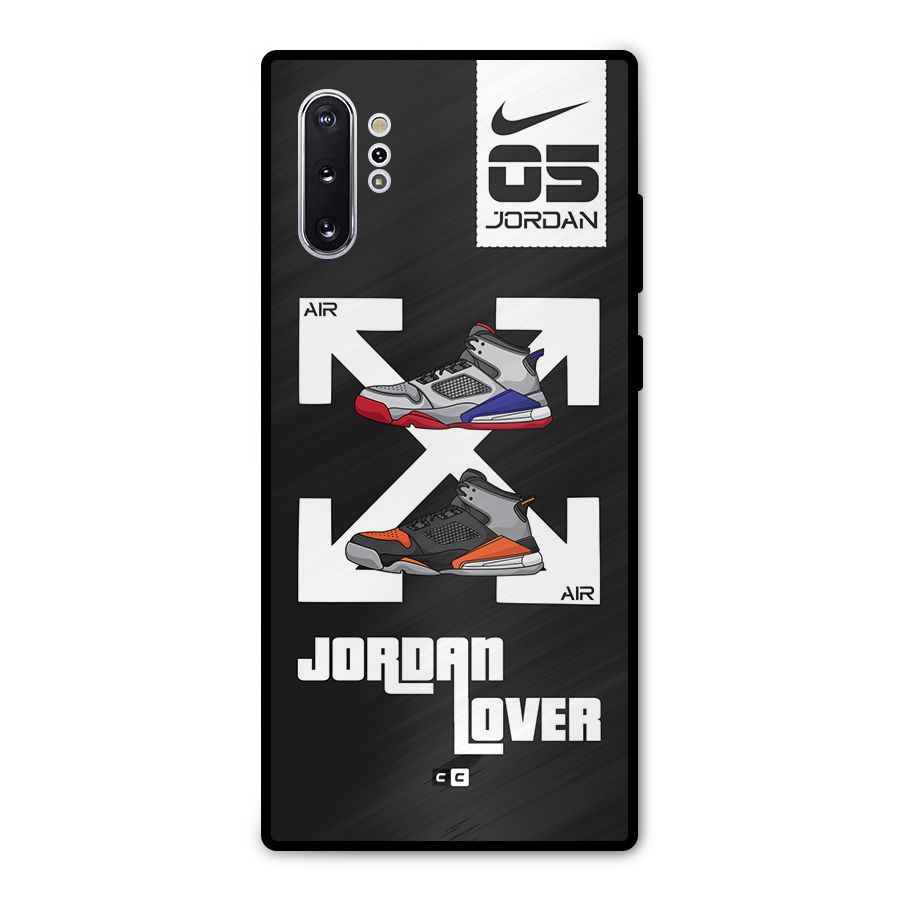 Air Shoe Lover Metal Back Case for Galaxy Note 10 Plus