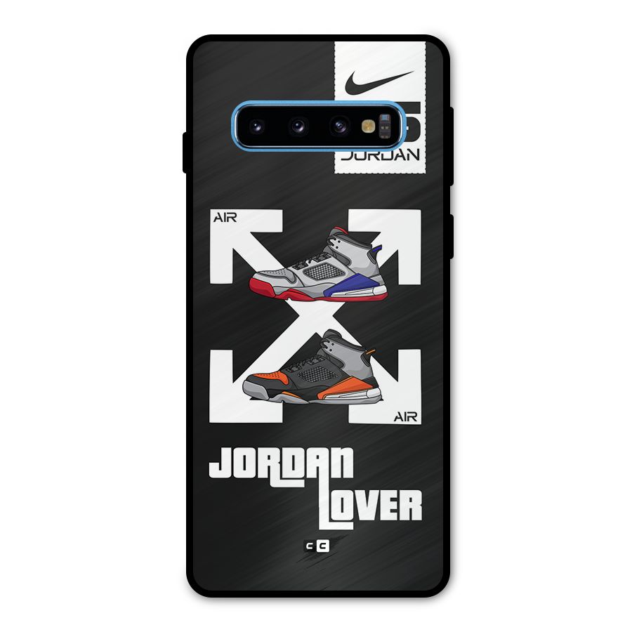 Air Shoe Lover Metal Back Case for Galaxy S10