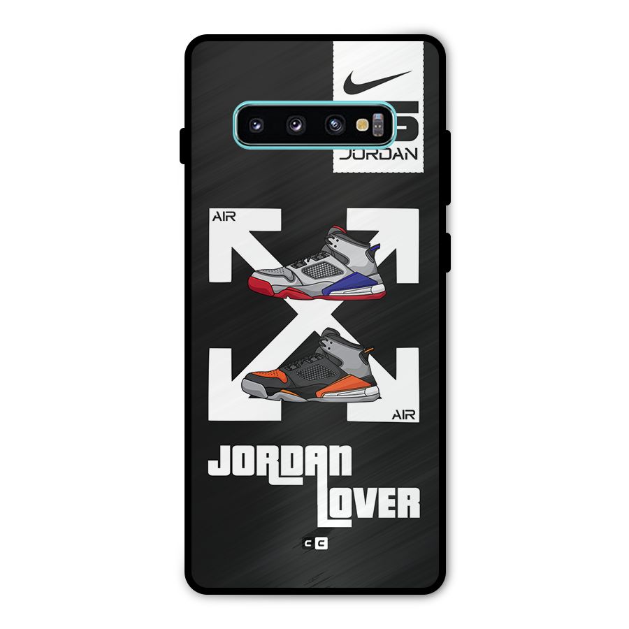 Air Shoe Lover Metal Back Case for Galaxy S10 Plus