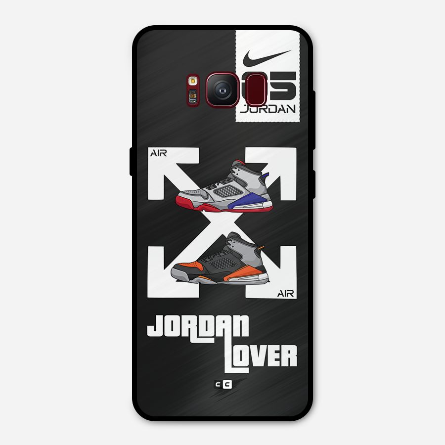 Air Shoe Lover Metal Back Case for Galaxy S8