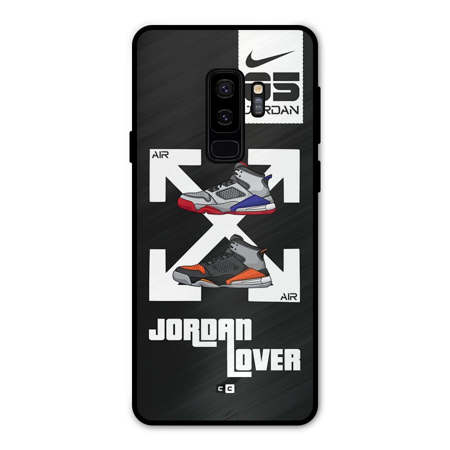 Air Shoe Lover Metal Back Case for Galaxy S9 Plus