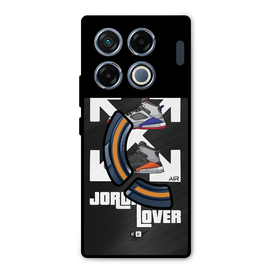 Air Shoe Lover Metal Back Case for Infinix GT 20 Pro