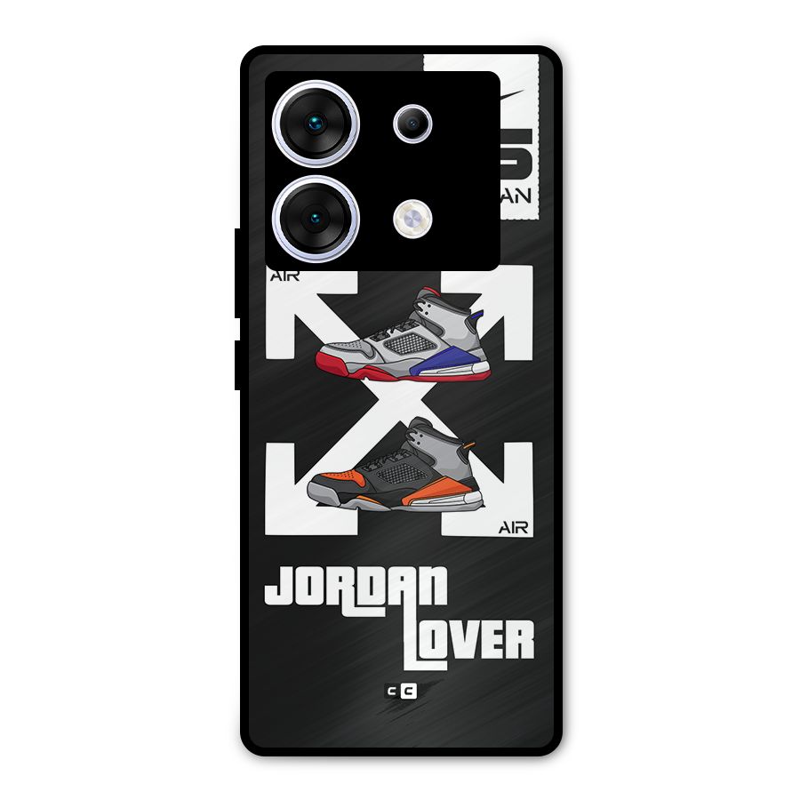 Air Shoe Lover Metal Back Case for Infinix Zero 30 5G
