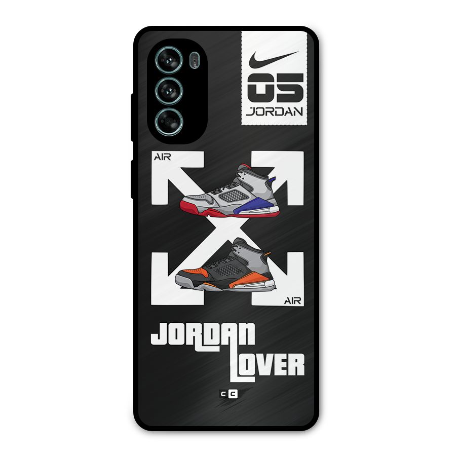 Air Shoe Lover Metal Back Case for Moto G62