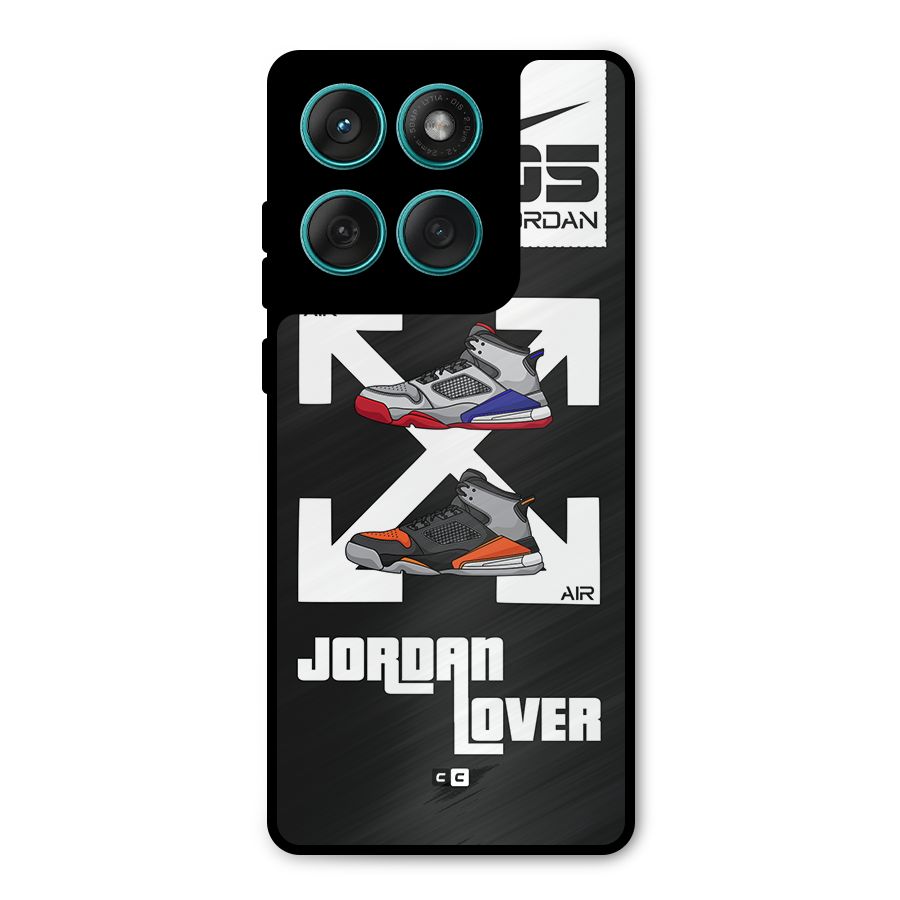 Air Shoe Lover Metal Back Case for Motorola Edge 60 Fusion